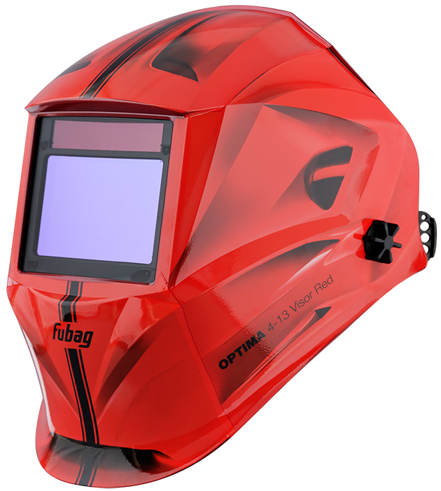 FUBAG Маска сварщика "Хамелеон" OPTIMA 4-13 Visor Red (38437) Маски сварщика фото, изображение