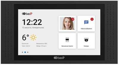 BAS-IP AT-07L BLACK IP видеомониторы фото, изображение